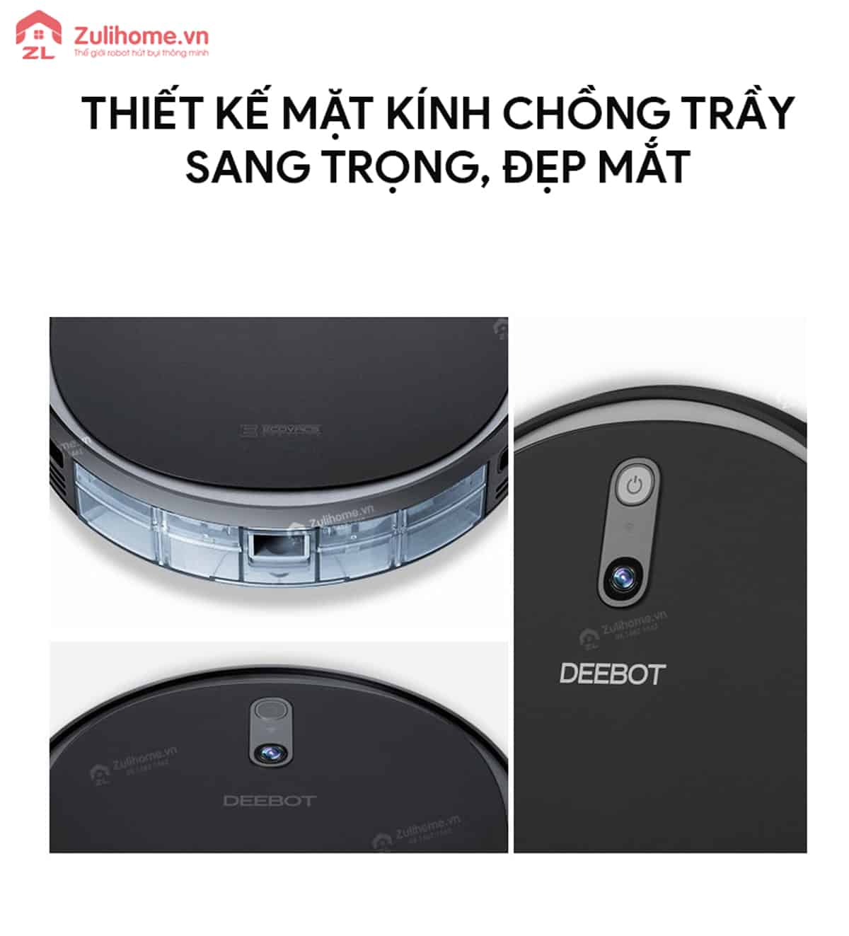 Ecovacs Deebot DS37 13 Ecovacs Deebot DS37 | Thiết kế sang trọng đẹp mắt