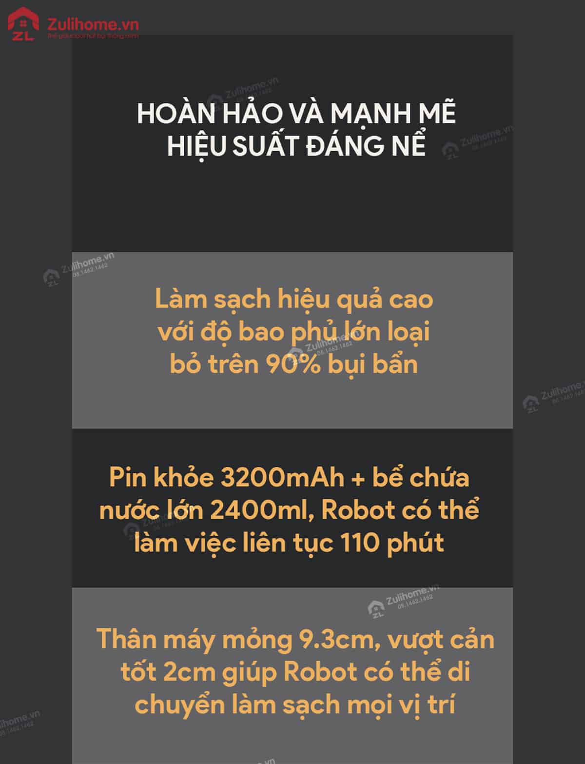 Ecovacs Deebot T5 Neo DX55 - Bản Châu Á (Ozmo 920) 2 Ecovacs Deebot T5 Neo DX55 | Hiệu suất mạnh mẽ