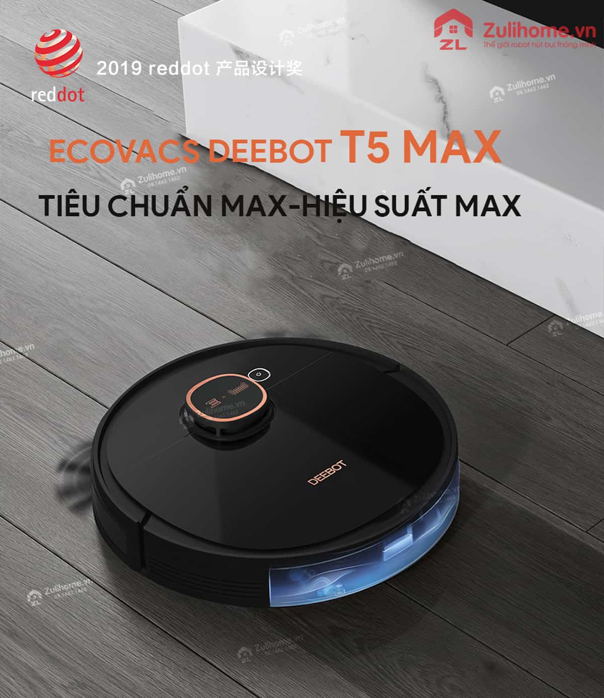 Ecovacs Deebot T5 MAX (DX65) 1 Ecovacs Deebot DX65 - T5 Max