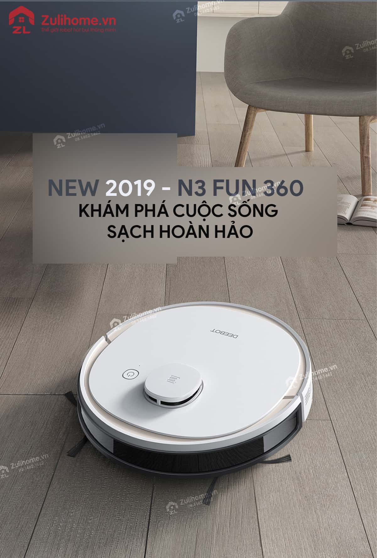 Ecovacs Deebot N3 Fun 360° 1 Ecovacs Deebot N3 Fun 360