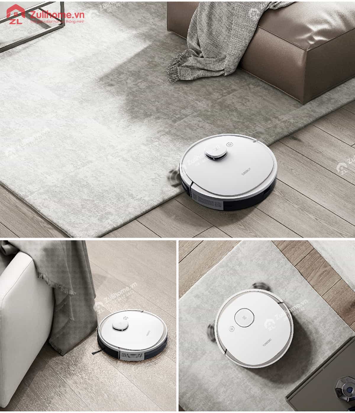 Ecovacs Deebot N3 Fun 360° 18 Ecovacs Deebot N3 Fun 360 | Thiết kế tinh tế và đẹp mắt