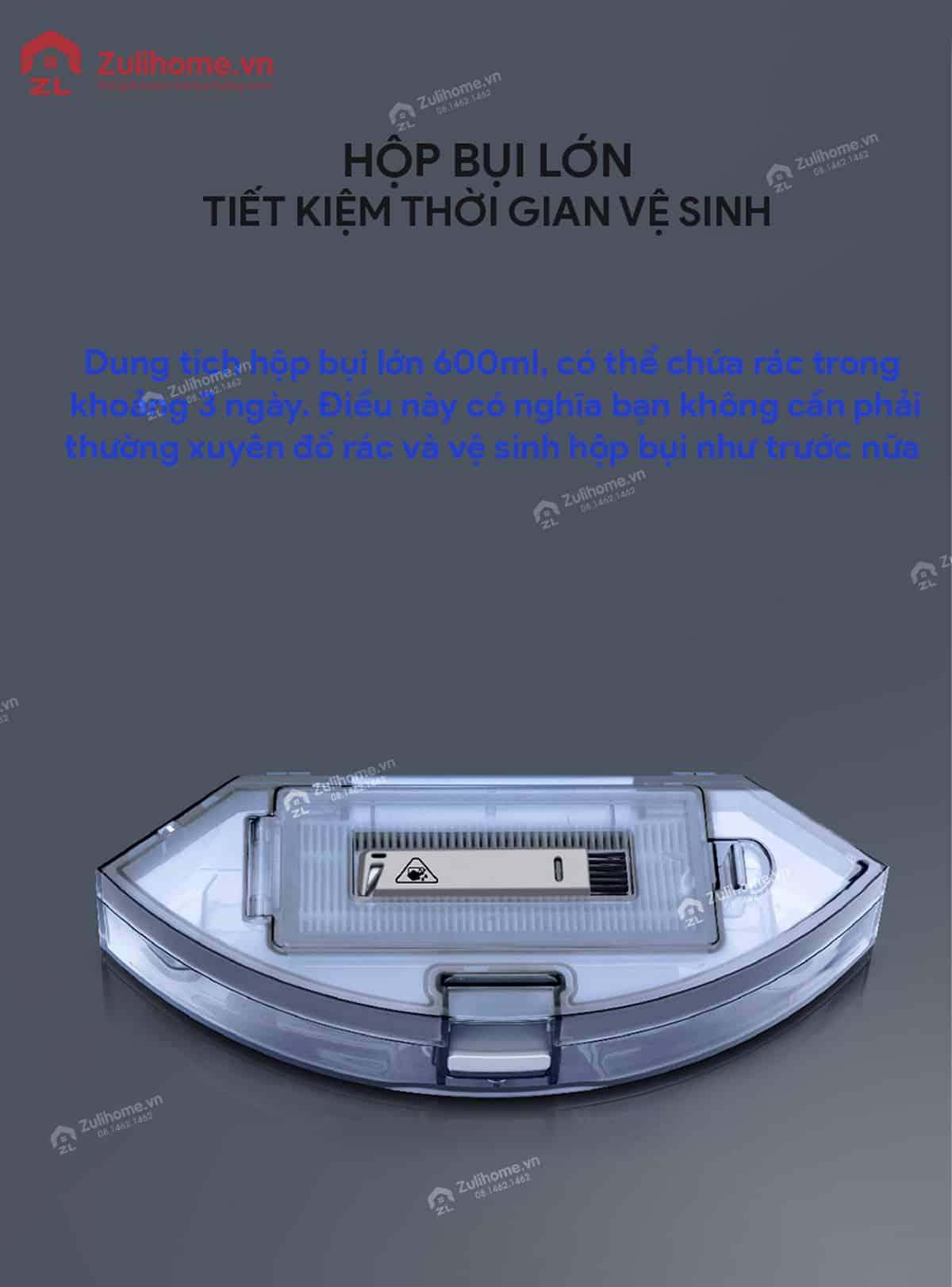 Ecovacs Deebot N3 Fun 360° 6 Ecovacs Deebot N3 Fun 360 | Hộp bụi lớn