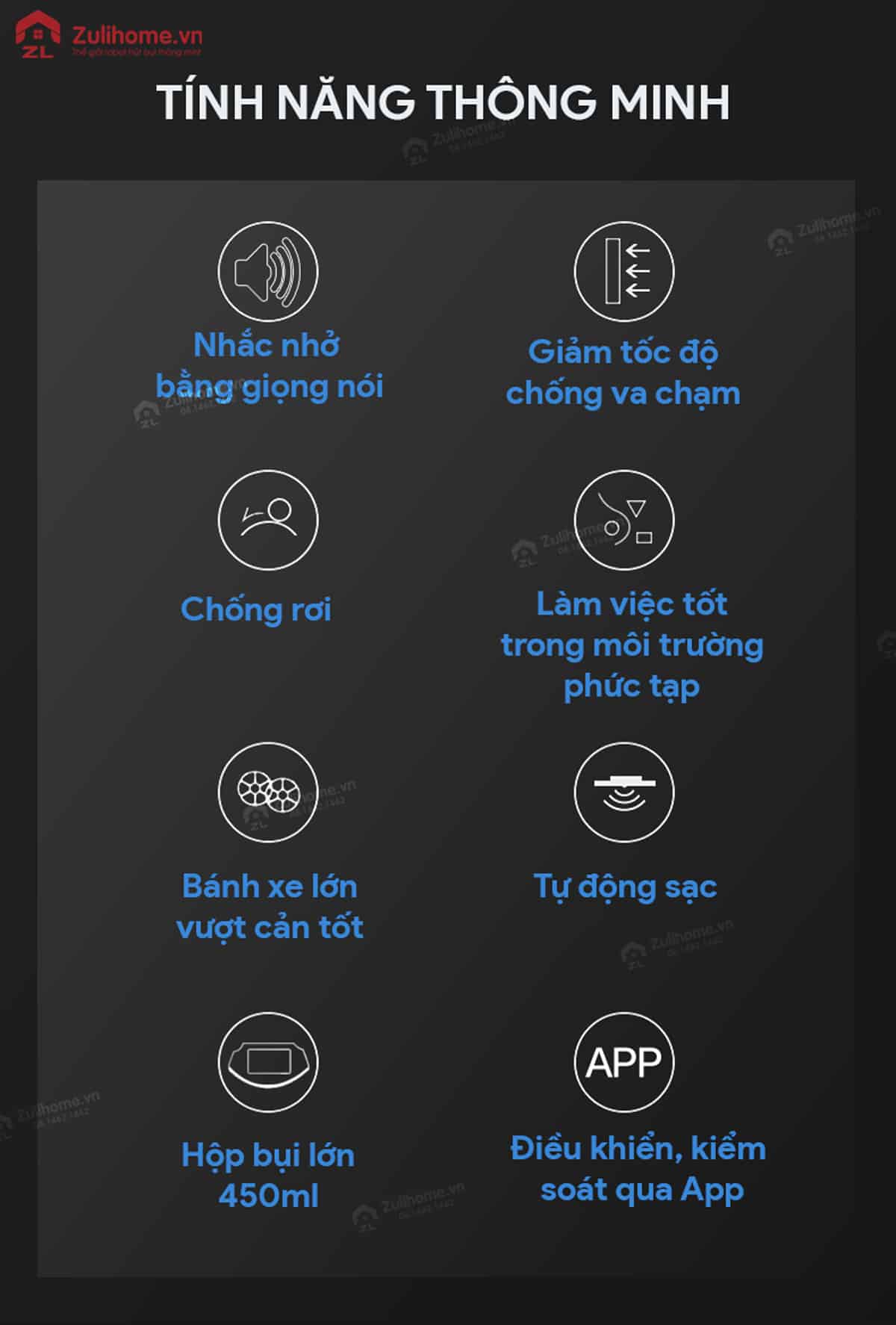 Ecovacs Deebot DJ36 17 Ecovacs Deebot DJ36 tích hợp nhiều tính năng thông minh