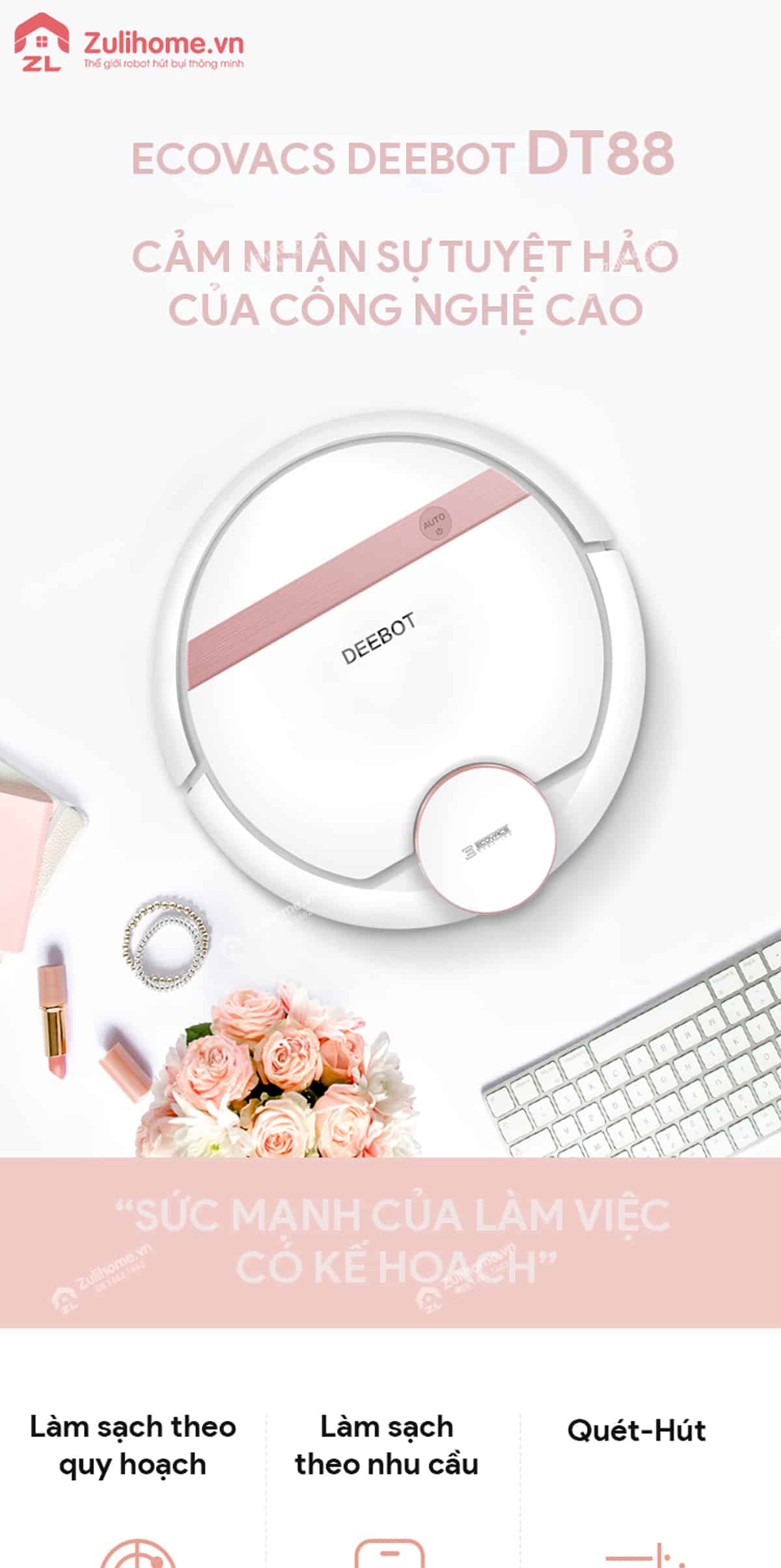 Ecovacs Deebot DT88 - Model 2019 1 Ecovacs Deebot DT88