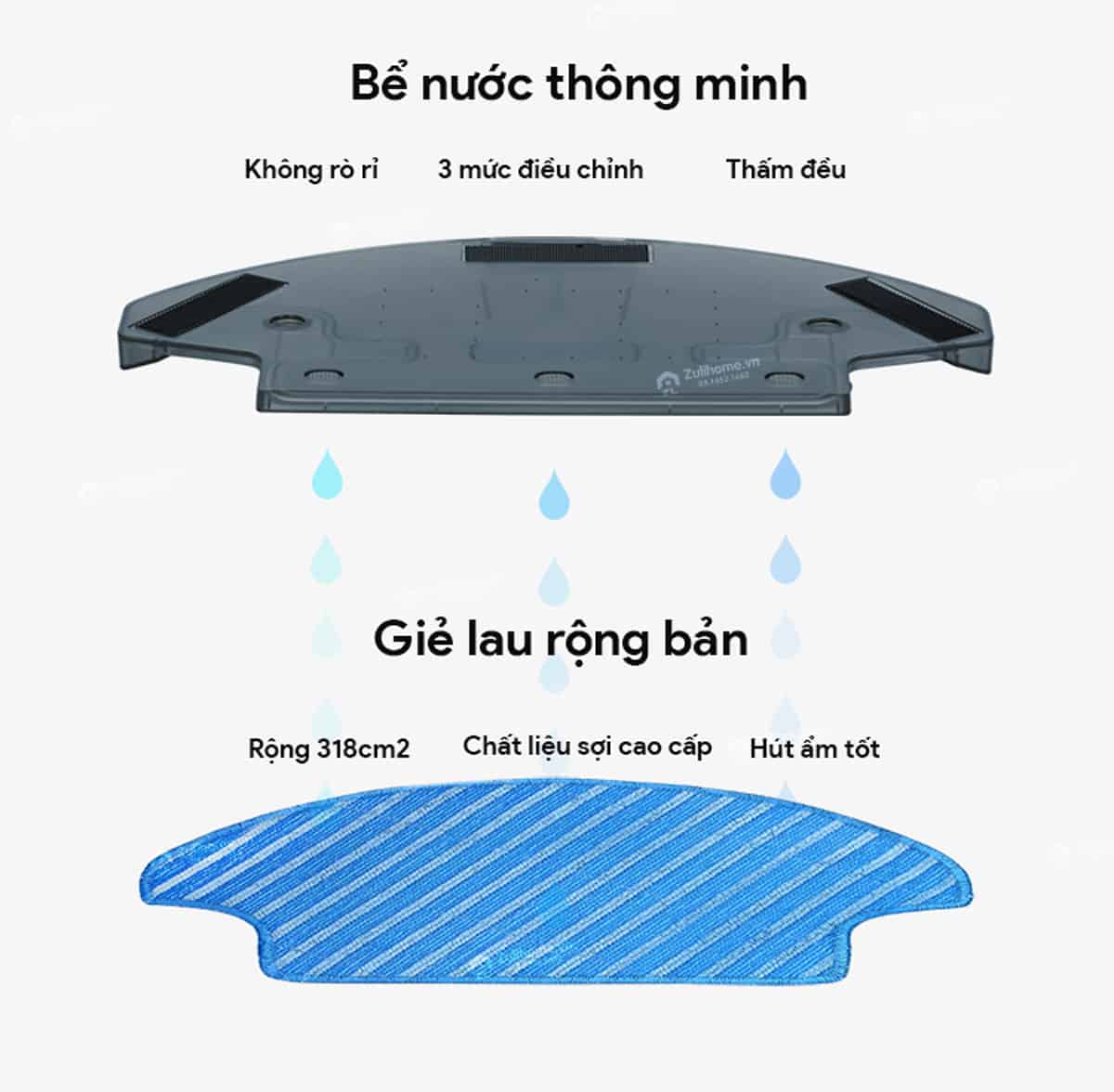 Ecovacs Deebot DT88 - Model 2019 11 Ecovacs Deebot DT88 | Bể nước thông minh