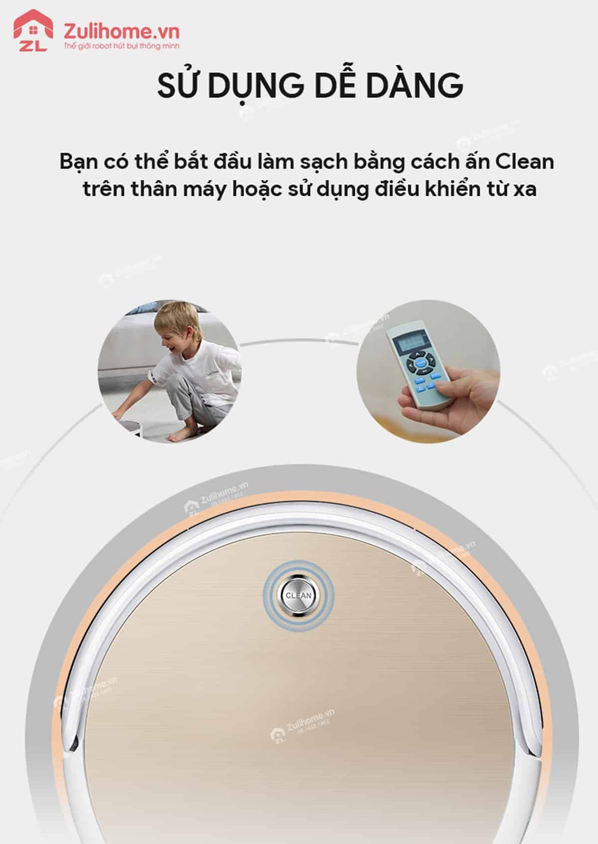 ILIFE X451 | Sử dụng dễ dàng