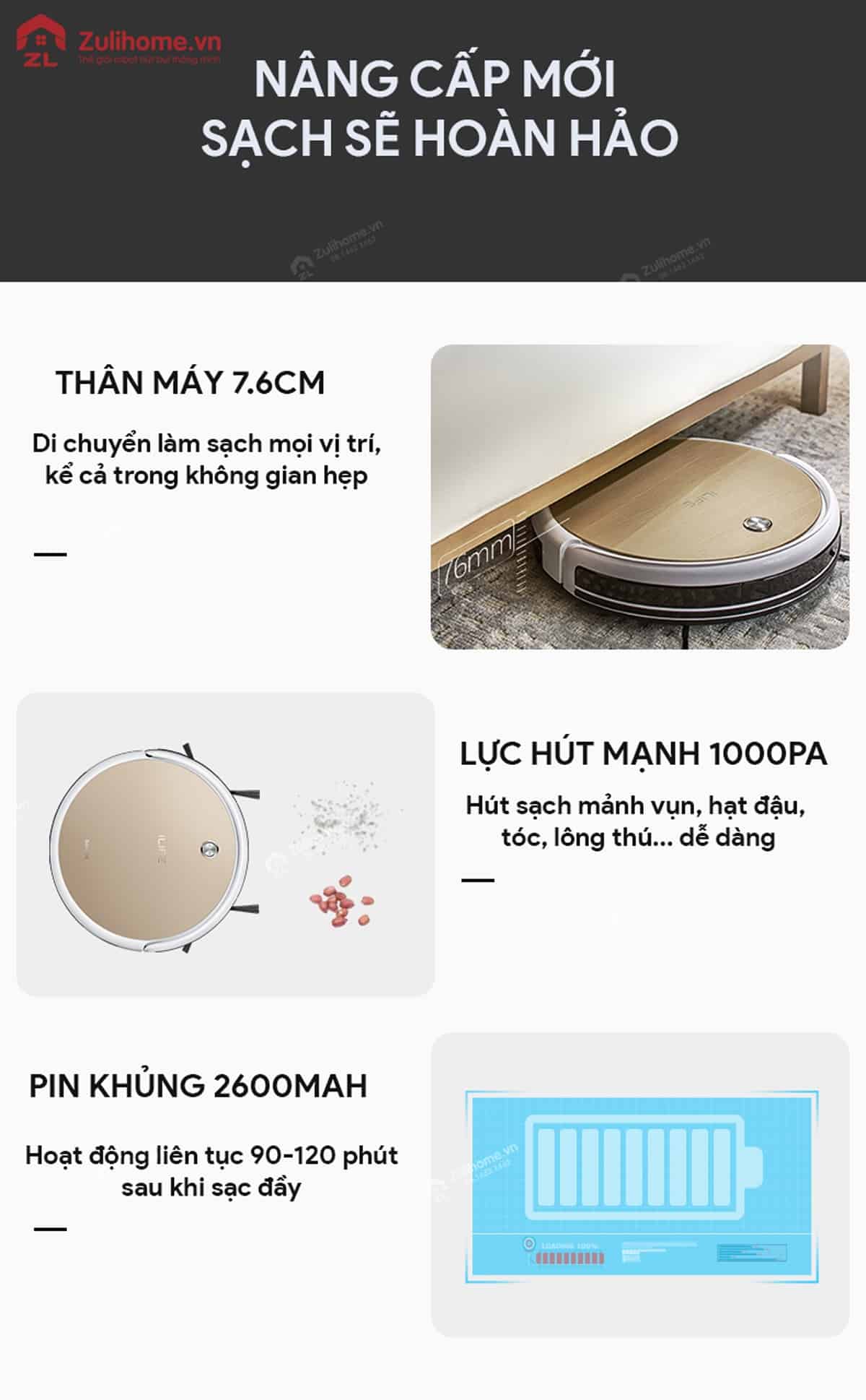 ILIFE X451 | Công nghệ được nâng cấp toàn diện