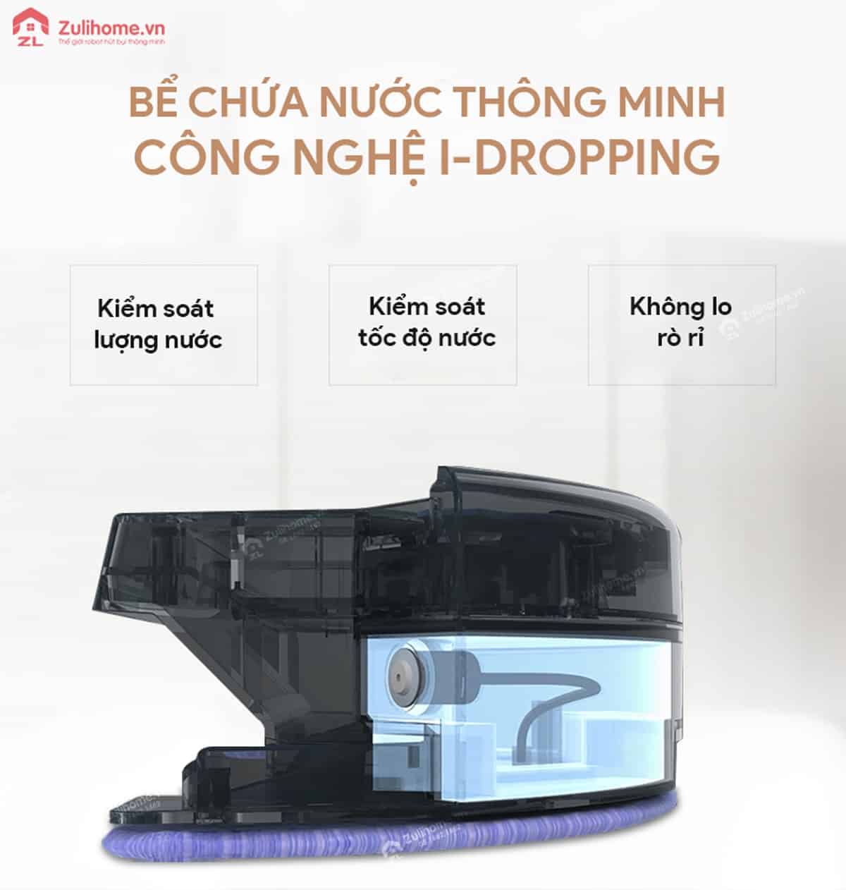 ILIFE X661 | Bể chứa nước thông minh 