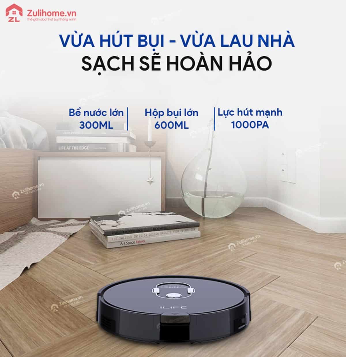 ILIFE X787 10 ILIFE X787 | Vừa hút bụi vừa lau nhà
