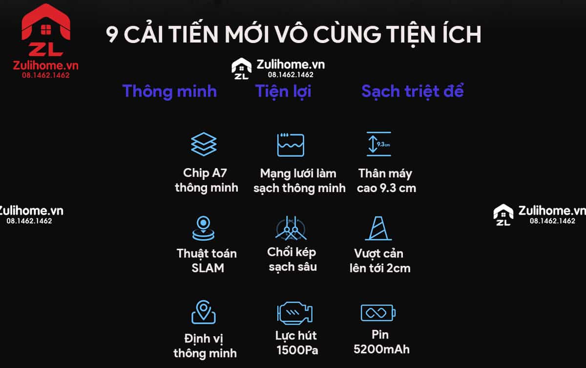 Ecovacs Deebot T5 Power (DX93) 1 Ecovacs Deebot DX93 | Tiện ích được nâng cấp