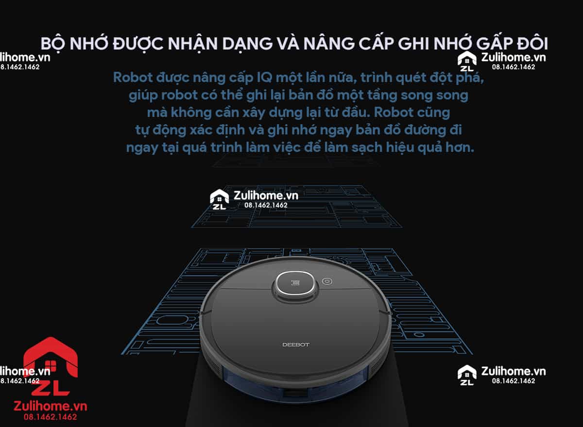 Ecovacs Deebot T5 Power (DX93) 4 Ecovacs Deebot DX93 | IQ được nâng cấp và cải tiến