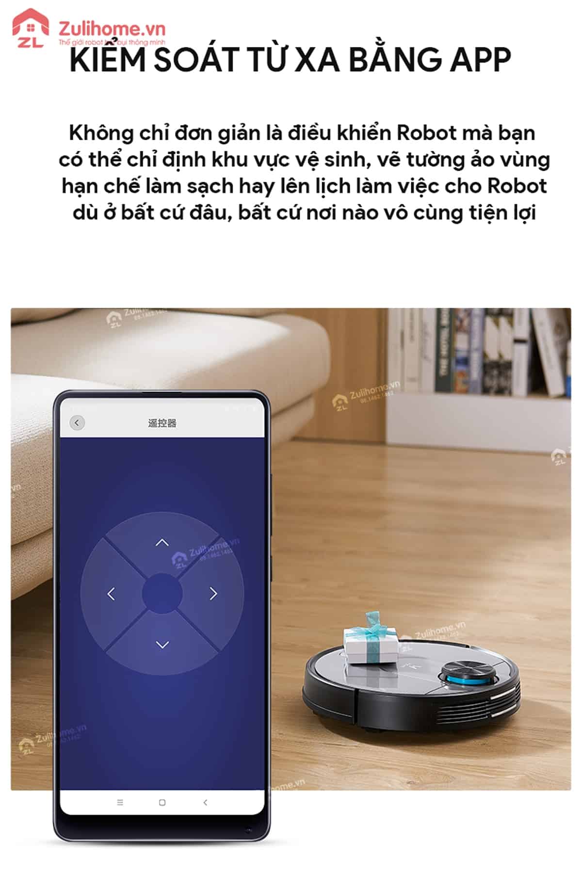 Xiaomi Viomi Pro Vxvc01-JG (Yunmi) 22 Xiaomi Viomi Yunmi có thể kiểm soát từ xa bằng app