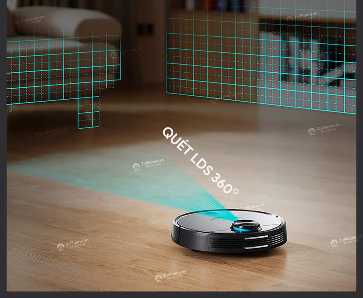 Xiaomi Viomi Pro Vxvc01-JG (Yunmi) 5 Xiaomi Viomi Yunmi quét LDS 360 độ