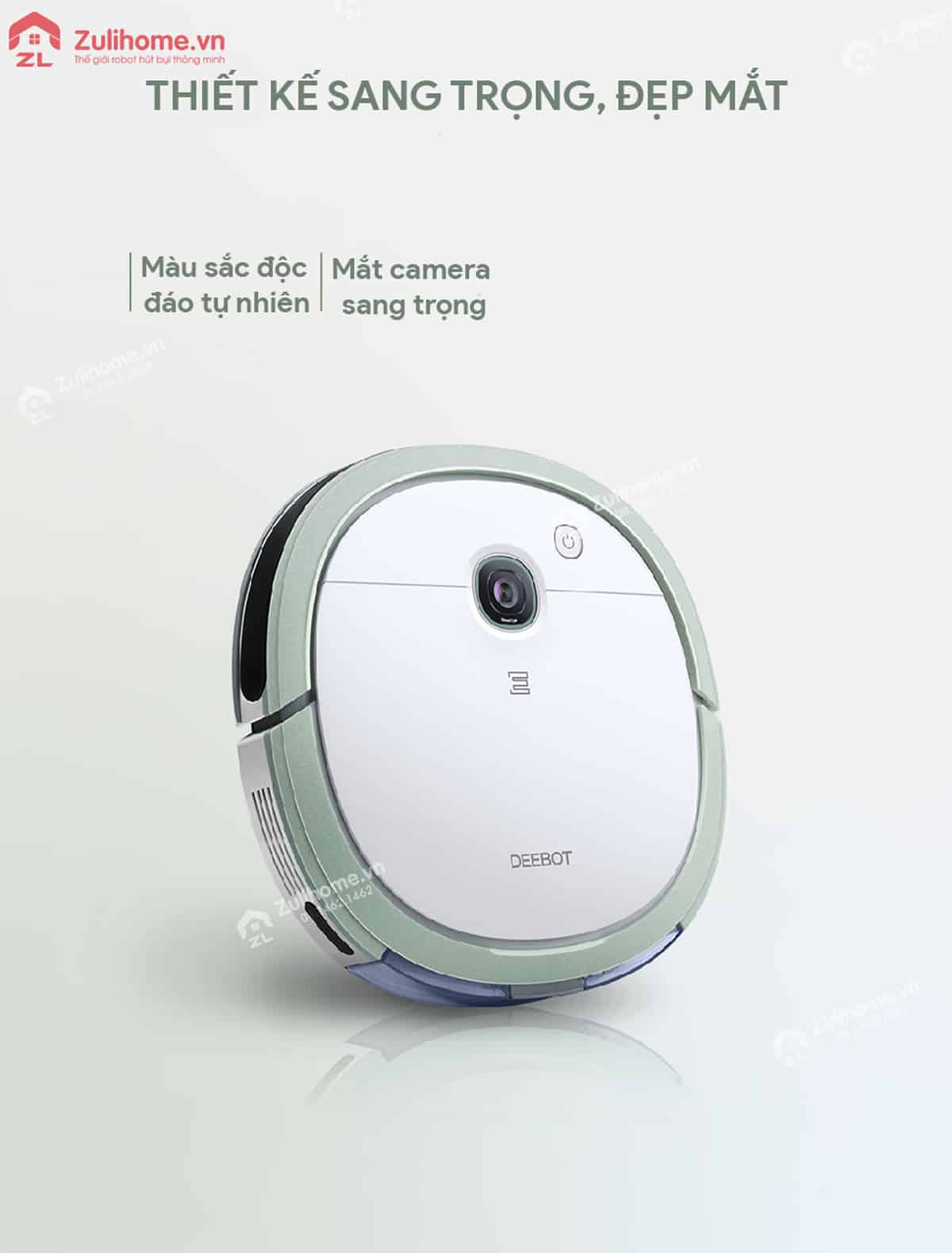 Ecovacs Deebot Slim U3 Neo 6 Ecovacs Deebot Slim U3 Neo | Thiết kế sang trọng và đẹp mắt
