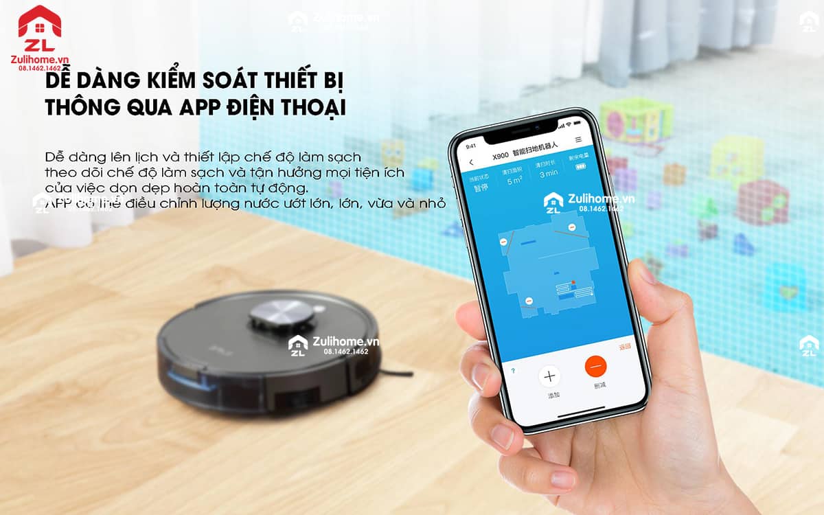ILIFE X900 8 ILIFE X900 | Kiểm soát từ xa bằng app