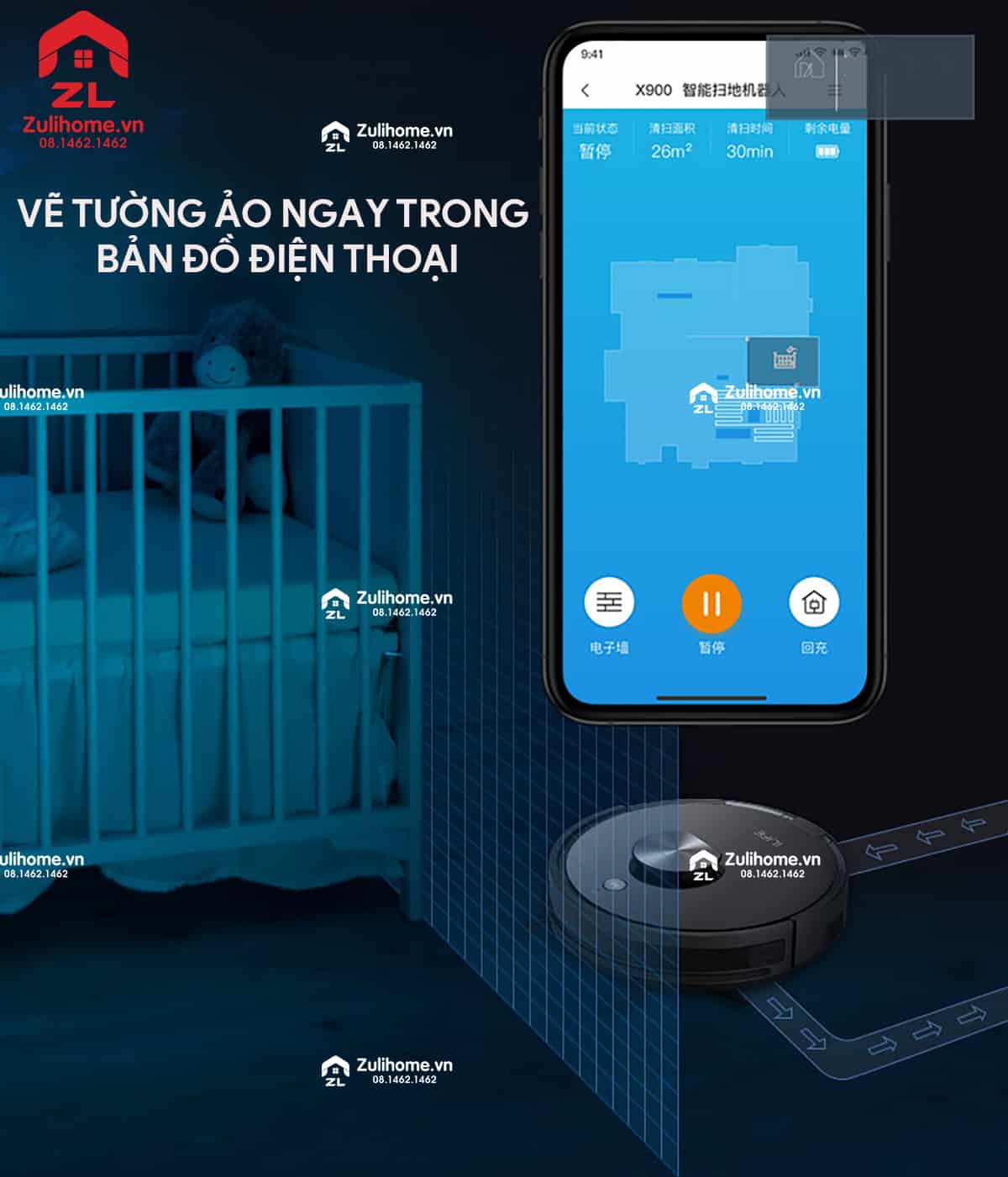 ILIFE X900 9 ILIFE X900 | Vẽ tường ảo ngay trong điện thoại