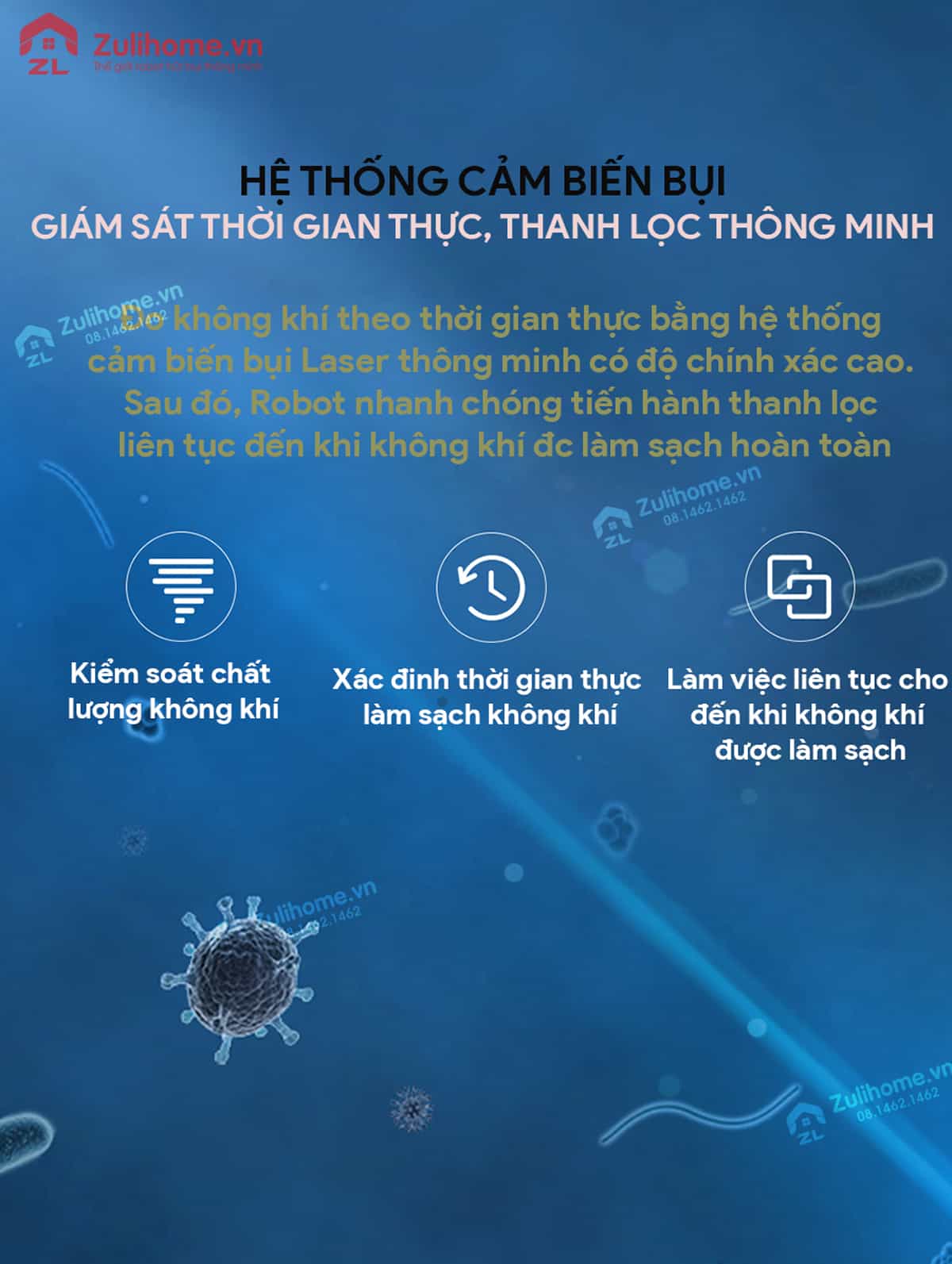 robot loc khong khi a660 zulihome 8