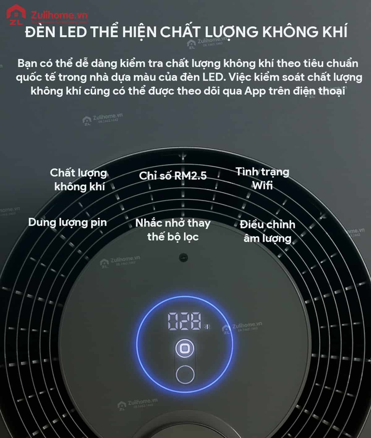 robot loc khong khi a660 zulihome 9