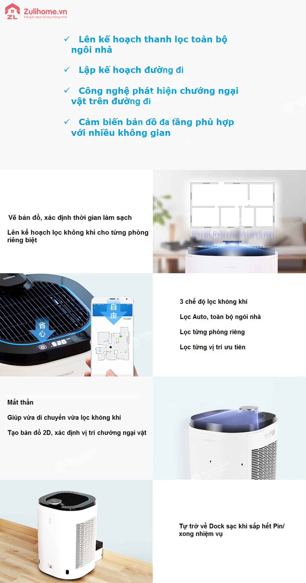 Ecovacs Atmobot AA30 8 robot loc khong khi aa30 zulihome 8