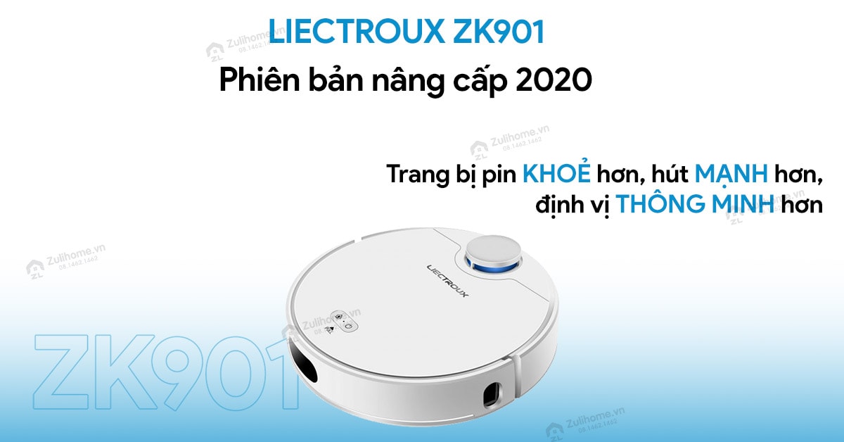 Robot Hút Bụi Lau Nhà Liectroux ZK901 1 01