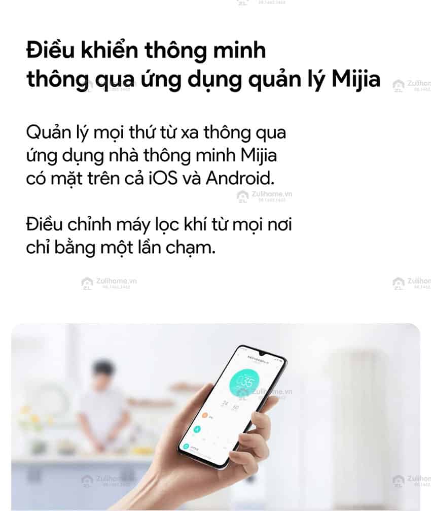 Máy lọc không khí thông minh Xiaomi Mi Air Purifier Pro - Quốc Tế Chính Hãng 11 14