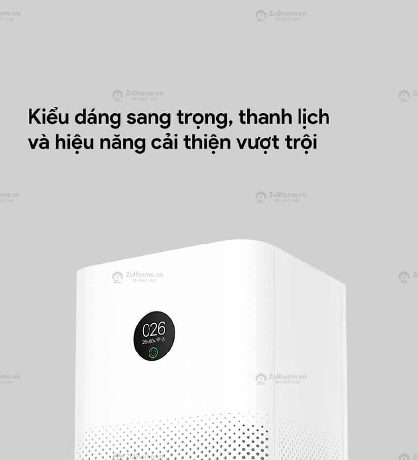 Máy lọc không khí thông minh Xiaomi Mi Air Purifier 3H - Quốc Tế Chính Hãng 3 3 1