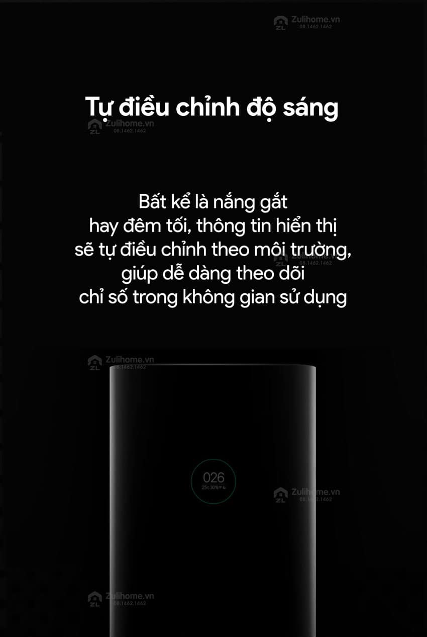 Máy lọc không khí thông minh Xiaomi Mi Air Purifier Pro - Quốc Tế Chính Hãng 8 8 2