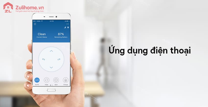 Ecovacs Deebot 710 - Bản Quốc Tế Chính Hãng 5 Ecovacs Deebot 710 được điểu khiển qua ứng dụng