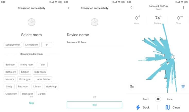 Đánh giá Roborock S6 Pure - Liệu có đáng mua hơn người tiền nhiệm? 47 Roborock S6 Pure Vacuum Robot Cleaner Xiaomi Home App Wifi Connection 734x435 1