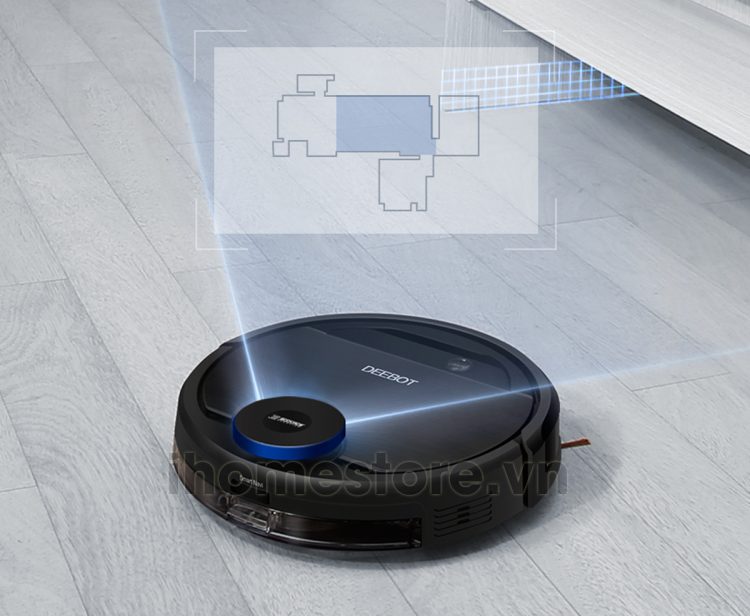 Công Nghệ Tường Ảo Cho Robot Hút Bụi Lau Nhà Ecovacs Deebot 25 Tường ảo cho robot hút bụi Ecovacs Deebot