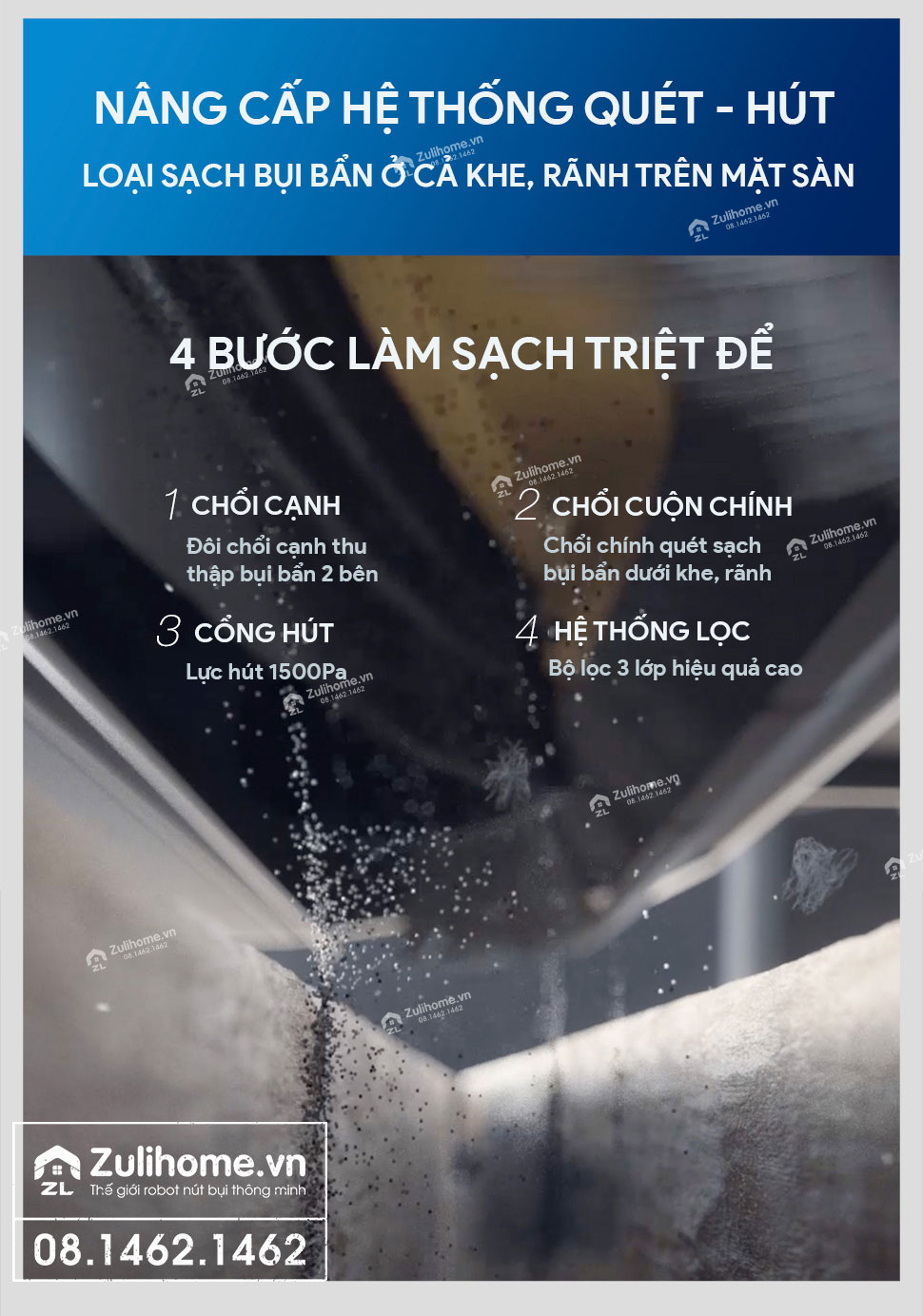 Robot Hút Bụi Lau Nhà Ecovacs Deebot T8 Max 12 robot hut bui ecovacs deebot t8 zulihome 11