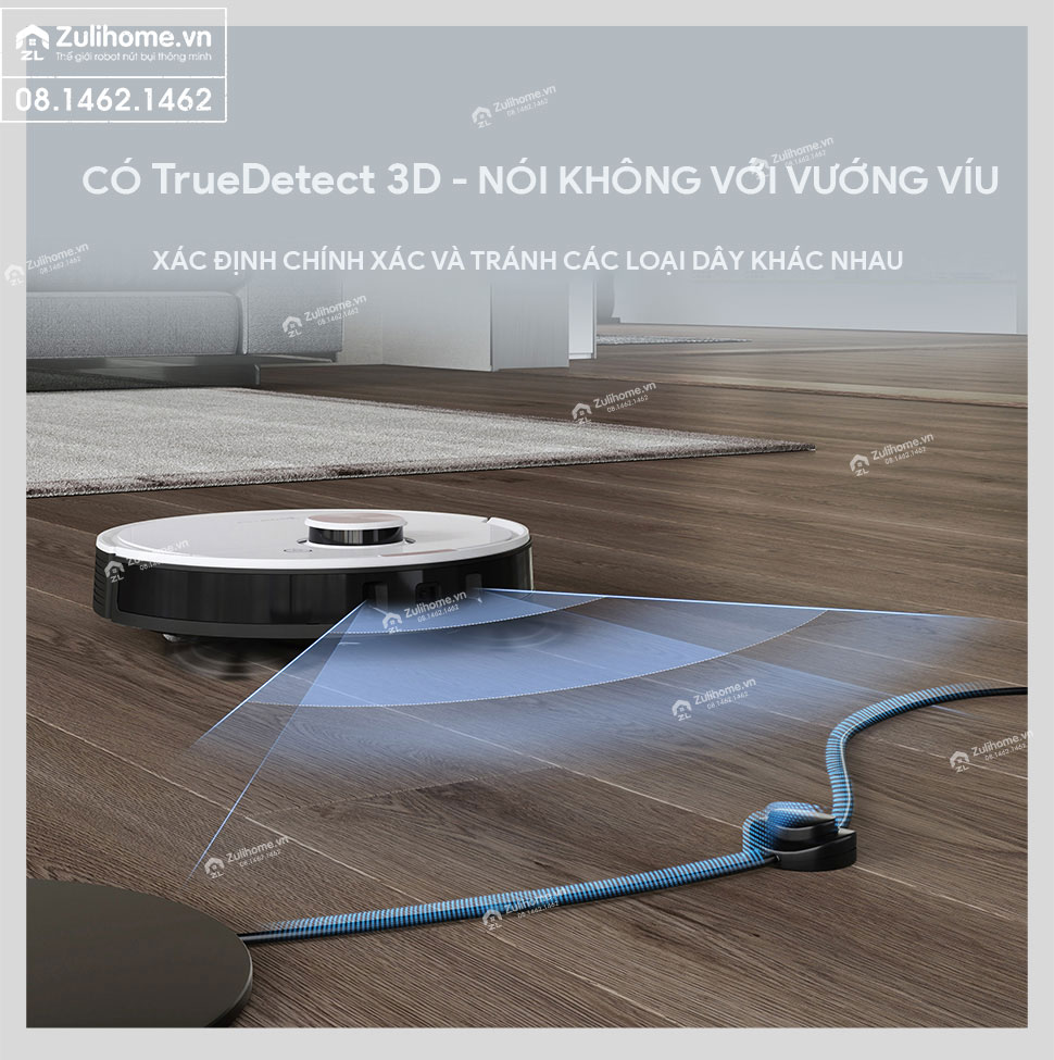 Robot Hút Bụi Lau Nhà Ecovacs Deebot T8 Max 3 robot hut bui ecovacs deebot t8 zulihome 2