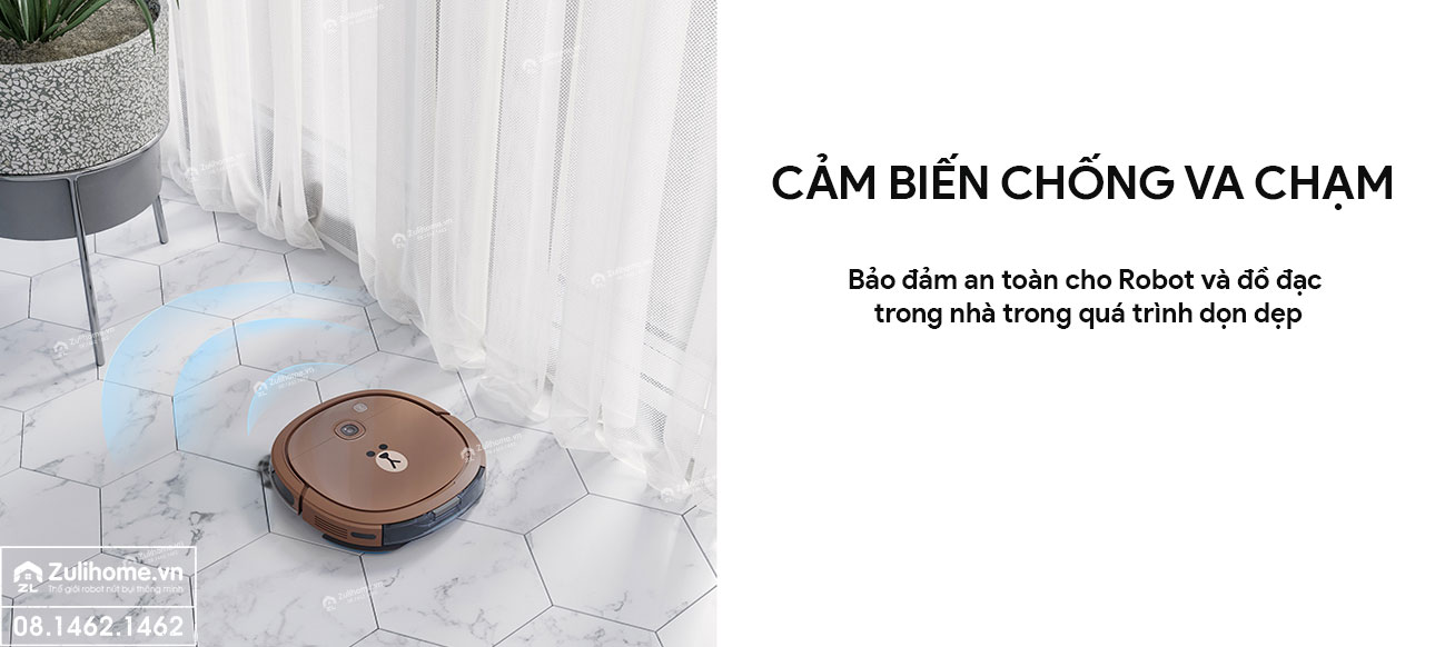 Ecovacs Deebot U3 Line Friends - Quốc Tế PP Chính Hãng 10 robot hut bui ecovacs deebot slim u3 line zulihome 9