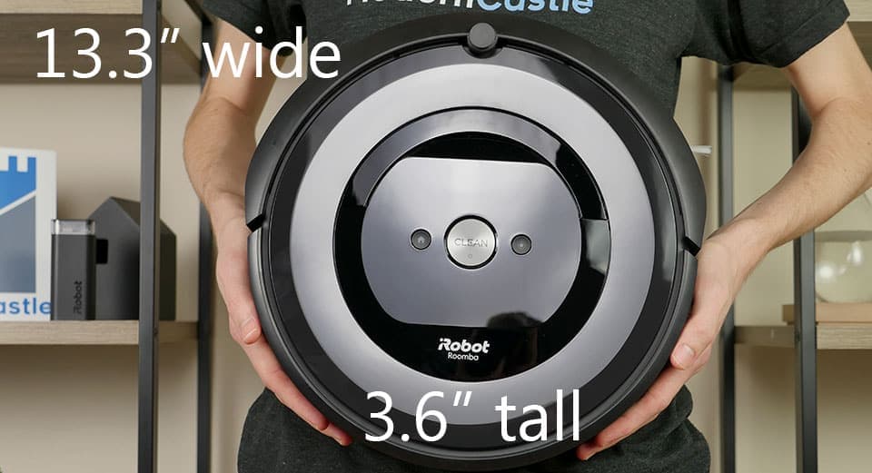Đánh giá chi tiết iRobot Roomba e5: hiệu năng vượt tầm giá 18 roomba e5 robot vacuum size