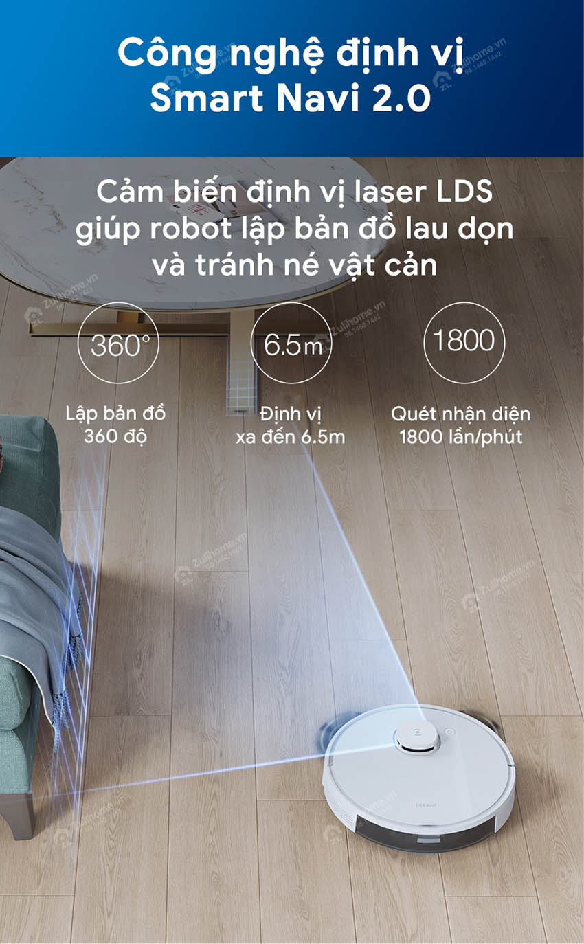 Robot Hút Bụi Lau Nhà Ecovacs Deebot N8 10 N8 10
