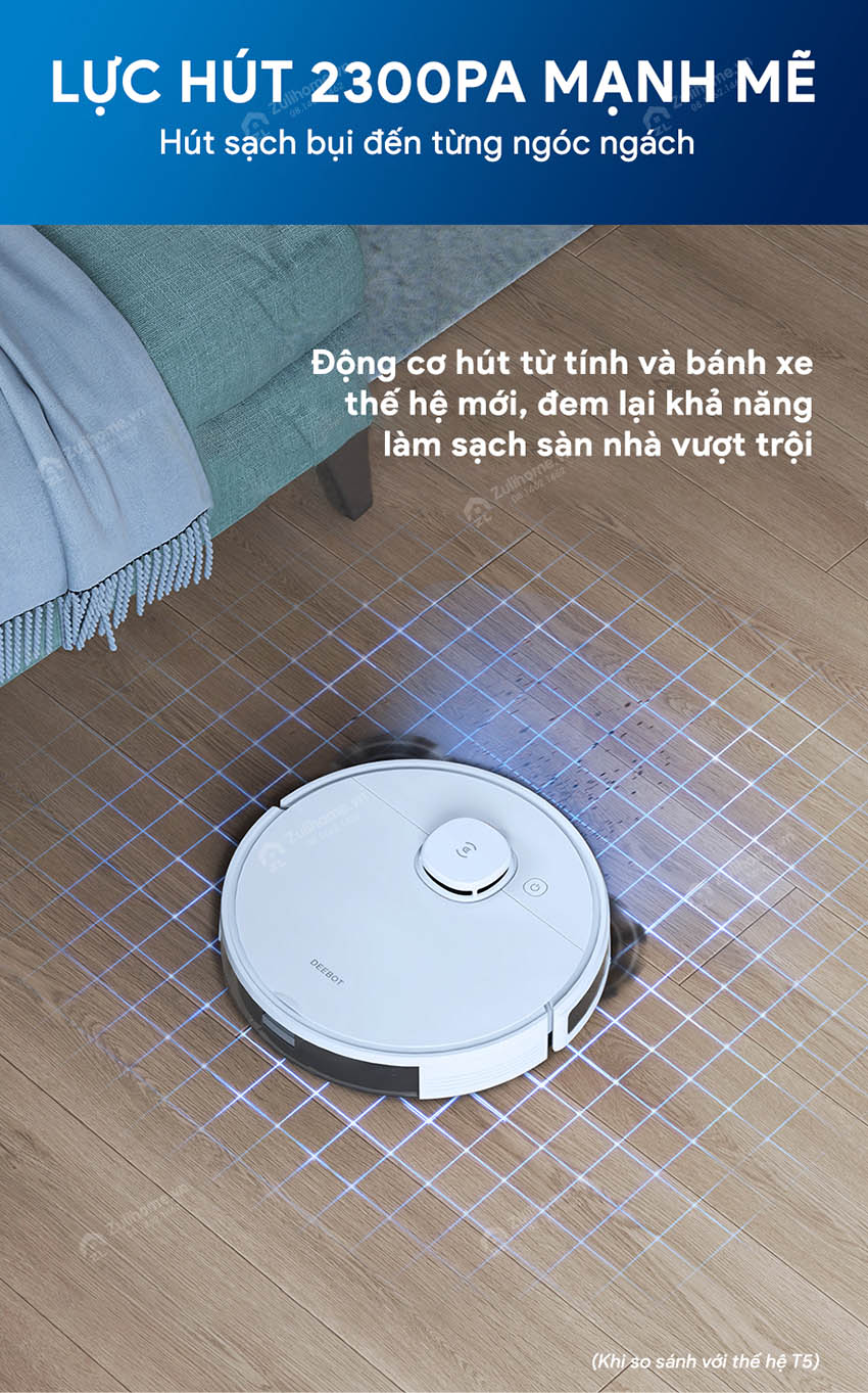 Robot Hút Bụi Lau Nhà Ecovacs Deebot N8 3 N8 3 1