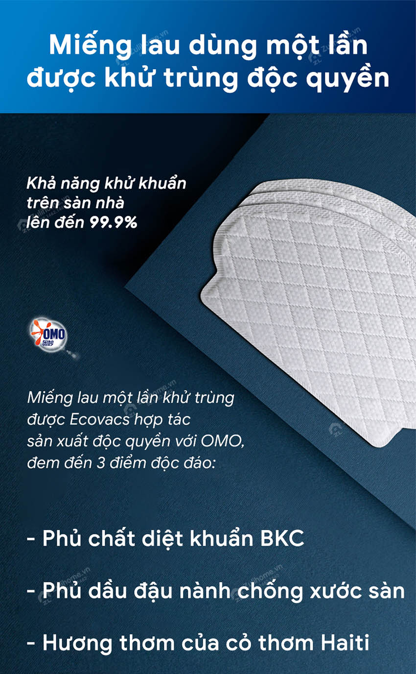 Robot Hút Bụi Lau Nhà Ecovacs Deebot N8 5 N8 5