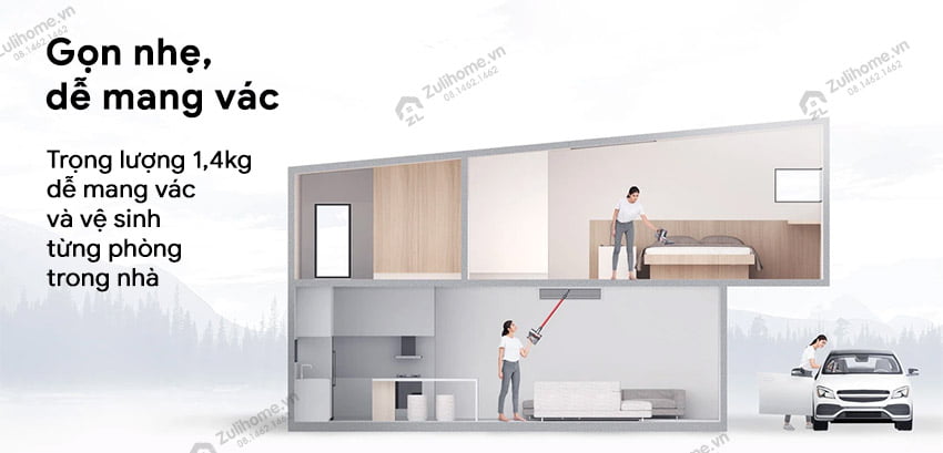 Máy hút bụi cầm tay ROBOROCK H6 4 4 1