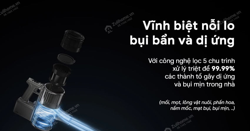 Máy hút bụi cầm tay ROBOROCK H6 5 5 1
