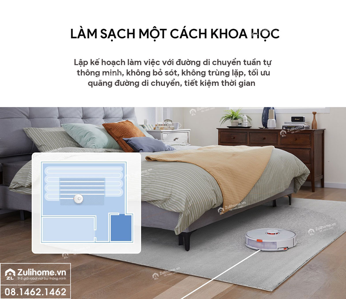 Robot Hút Bụi Lau Nhà Xiaomi Roborock S7 – Hàng Công ty, Bản Quốc tế 19 robot hut bui roborock s7 zulihome 10 1