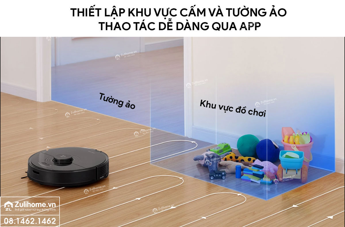 Robot Hút Bụi Lau Nhà Xiaomi Roborock S7 – Hàng Công ty, Bản Quốc tế 22 robot hut bui roborock s7 zulihome 10 3