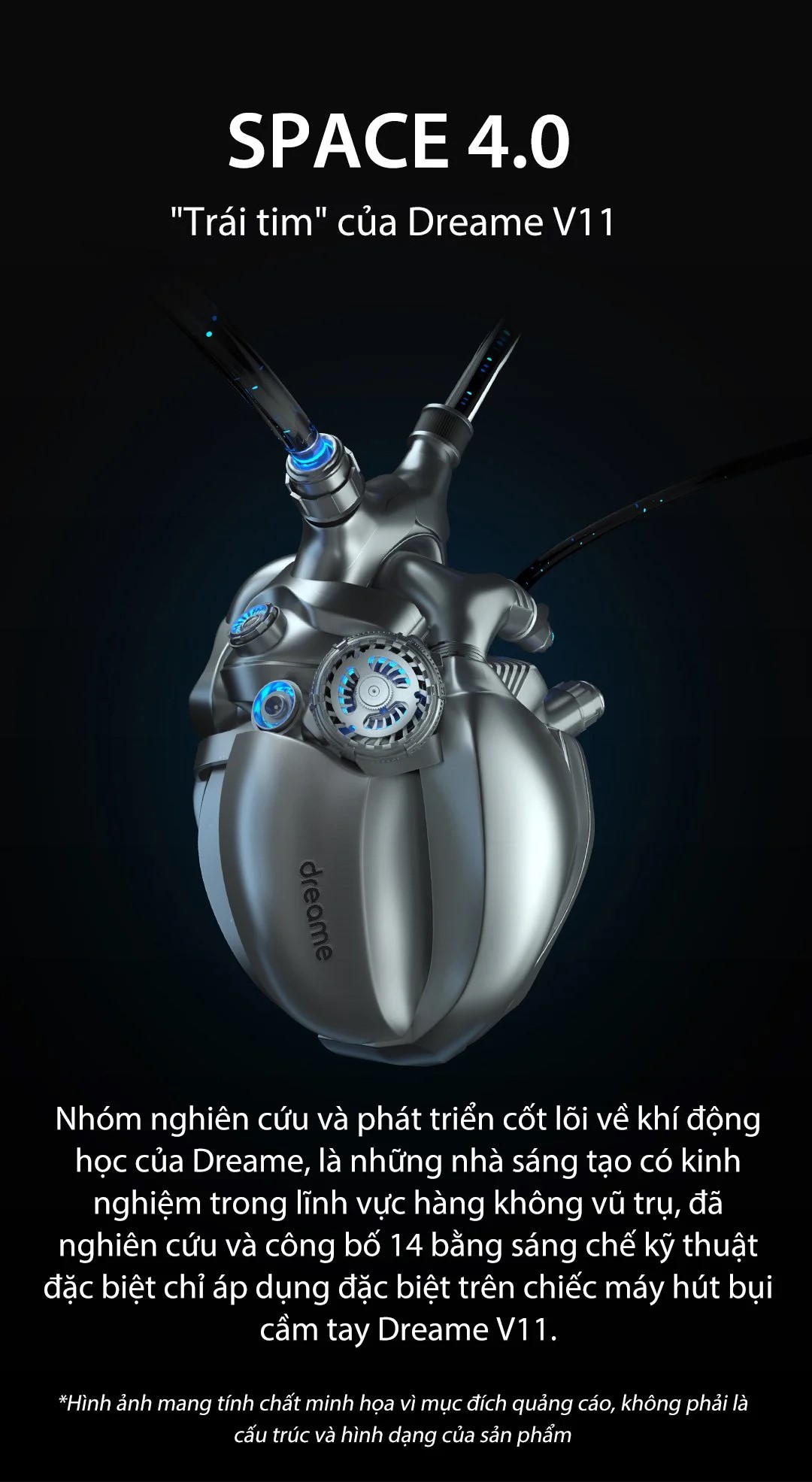 Máy Hút Bụi Không Dây Cầm Tay Xiaomi Dreame V11 2 may hut bui cam tay dreame v11 1