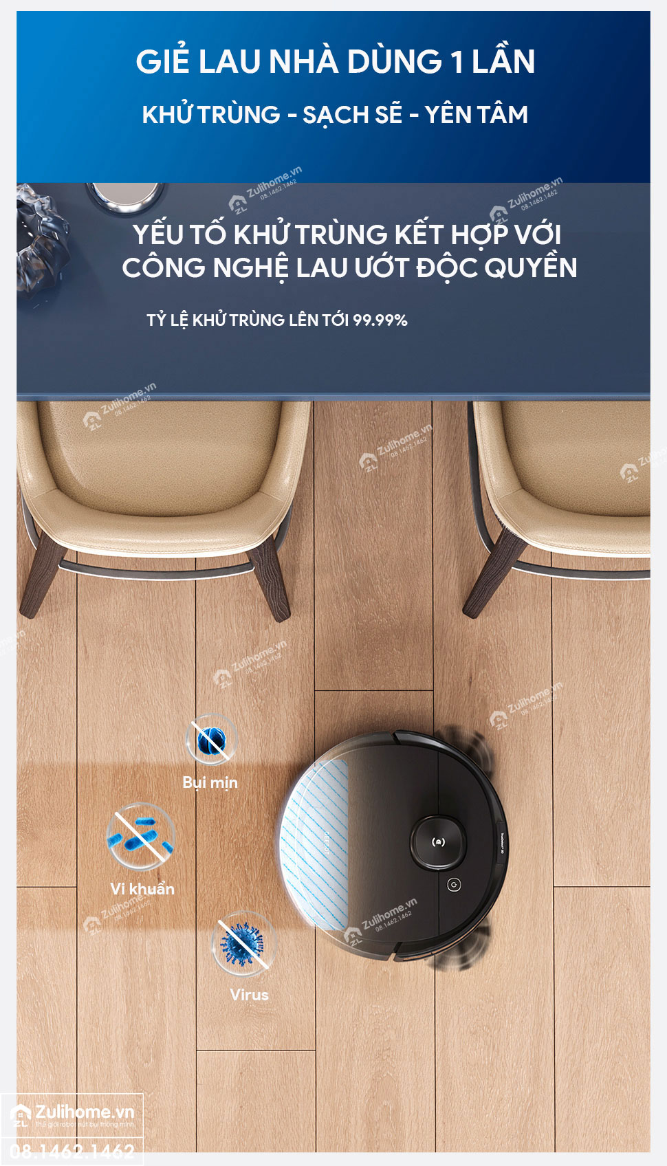 Ecovacs Deebot N8 PRO with dToF 4 robot hut bui ecovacs deebot n8 pro 3 1