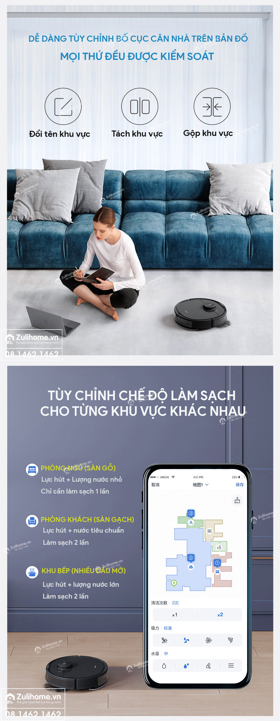 Ecovacs Deebot N8 PRO with dToF 8 robot hut bui ecovacs deebot n8 pro 7 1