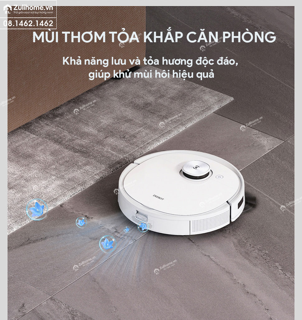 Robot Hút Bụi Lau Nhà Ecovacs Deebot T9 MAX 10 robot hut bui ecovacs t9 zulihome 11