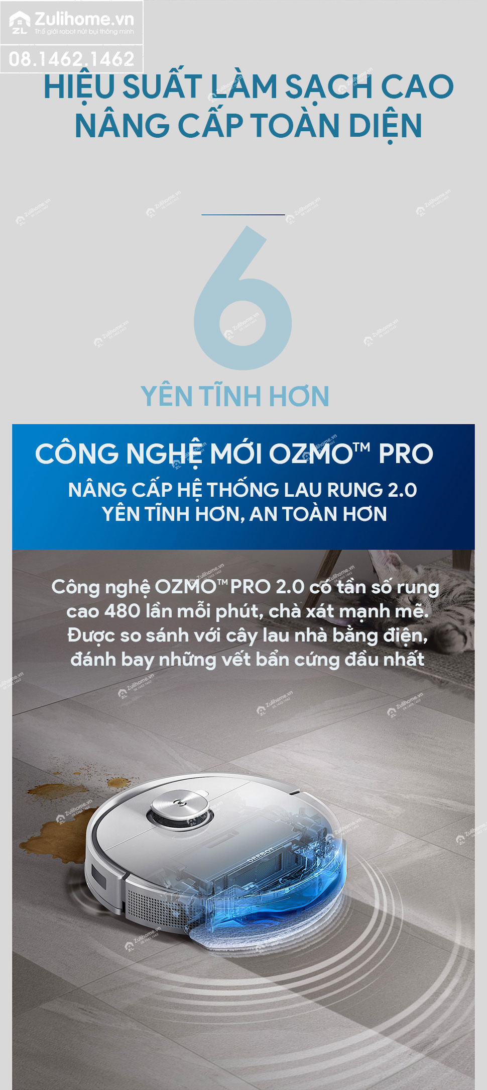 Robot Hút Bụi Lau Nhà Ecovacs Deebot T9 MAX 11 robot hut bui ecovacs t9 zulihome 12