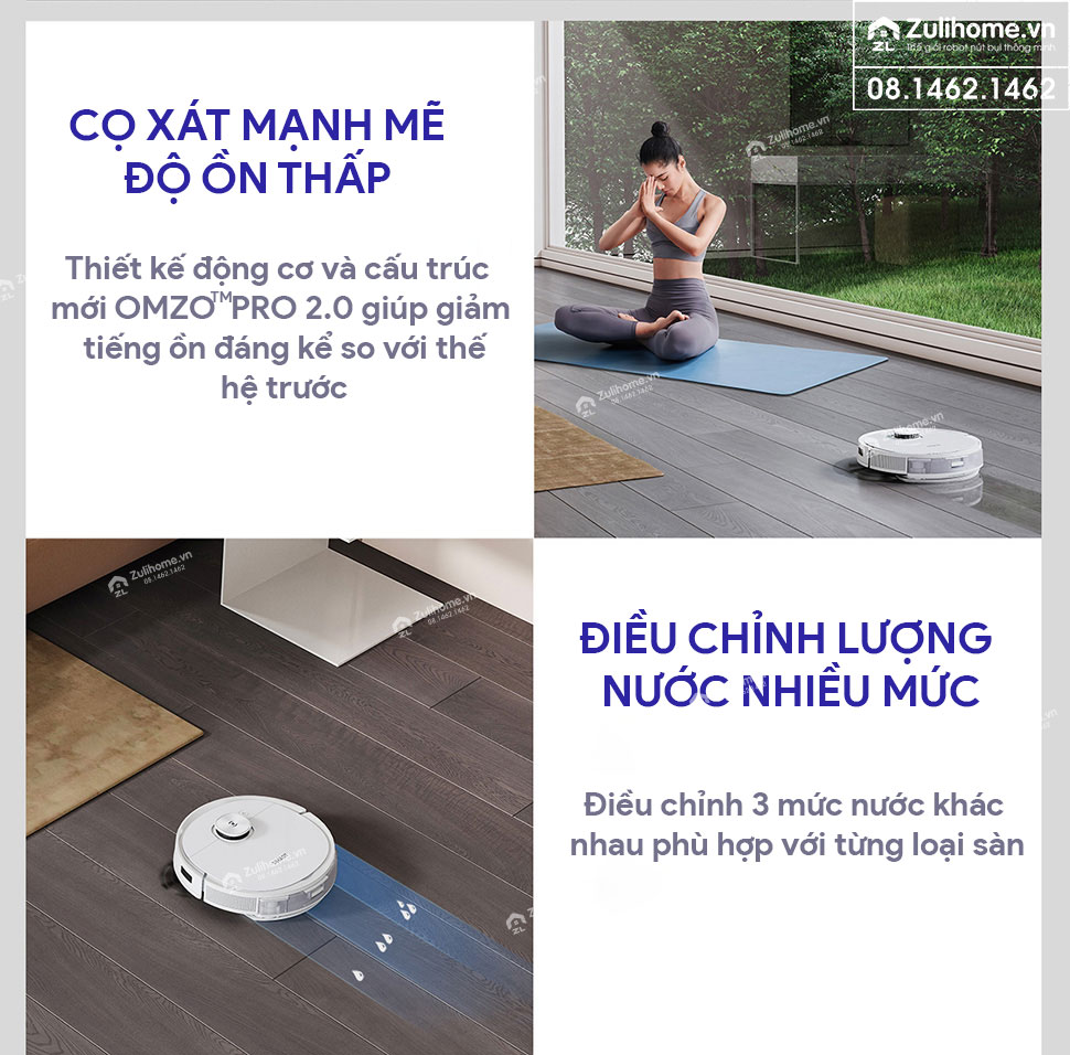 Robot Hút Bụi Lau Nhà Ecovacs Deebot T9 MAX 12 robot hut bui ecovacs t9 zulihome 13