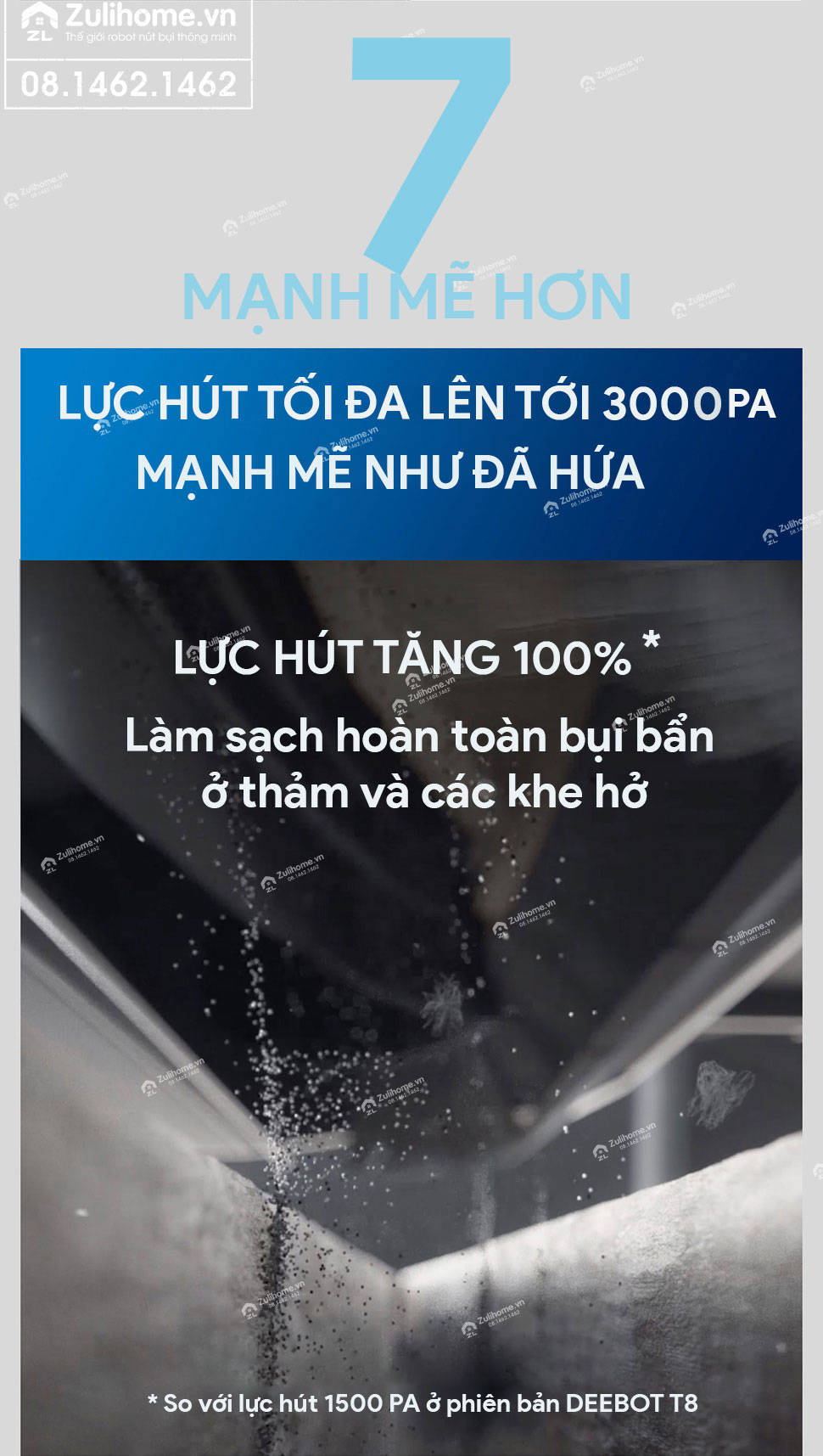 Robot Hút Bụi Lau Nhà Ecovacs Deebot T9 MAX 13 Ecovacs Deebot T9