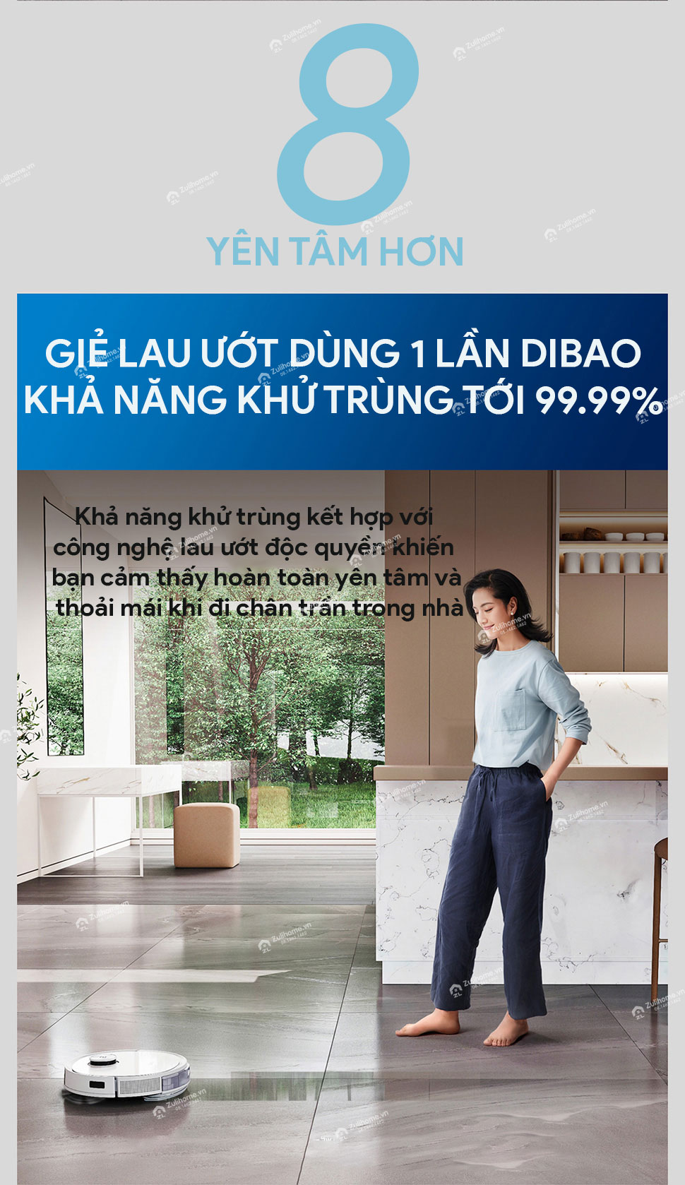 Robot Hút Bụi Lau Nhà Ecovacs Deebot T9 MAX 15 Ecovacs Deebot T9