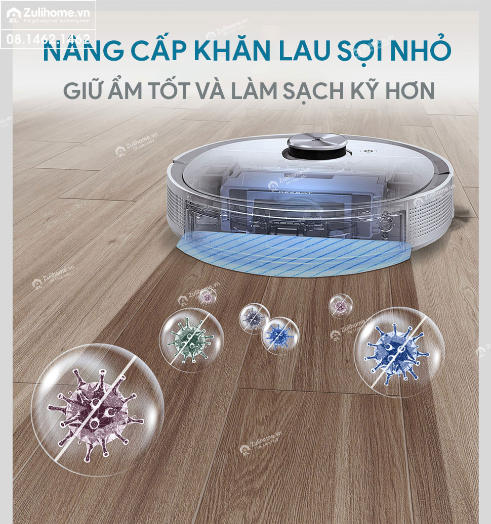 Robot Hút Bụi Lau Nhà Ecovacs Deebot T9 MAX 16 Ecovacs Deebot T9